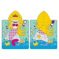 thumbnail image 2 of Cotton Hooded Beach Bath Towel,Baby Surf Poncho Toddlers Soft Wrap Bath Robe for Boy Girl Shower/Beach/Pool Towel Wrap, 2 of 9