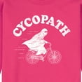 thumbnail image 2 of Instant Message - Cycopath - Men's Crew Neck Fleece Pullover, 2 of 5