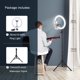 thumbnail image 1 of Selfie Ring Light Fotografía Led Borde de lámpara con soporte móvil opcional Soporte de trípode de montaje Ringlight para transmisión de video en vivo Tan Jianjun unisex, 1 of 2