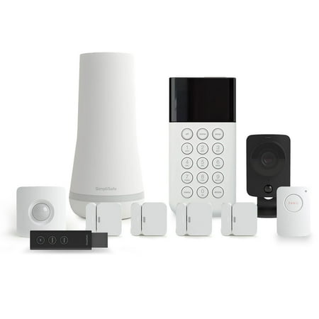 SimpliSafe 10-Piece DIY Home Security Kit with 1080p SimpliCam