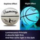 thumbnail image 1 of Pelota de baloncesto reflectante de PU, resistente al desgaste, luminosa, luz nocturna, brillante, N ° 7, regalo de baloncesto Fivean unisex, 1 of 2