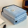 thumbnail image 4 of Xaoshaoyi Soft Fleece Throw Blanket, No Shed No Pilling Luxury Plush Cozy Lightweight Blanket for Bed, Cozy Flannel Blanket - High-Density Plush For Ultimate Comfort, Blue, 4 of 8