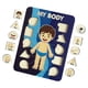thumbnail image 5 of Juego de rompecabezas de clavijas de madera para niños Rompecabezas de madera My Body para niños pequeños de 3 años en adelante estilos A, 5 of 9