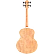 Guild Jumbo Junior Acoustic-Electric Bass Guitar Flame Maple