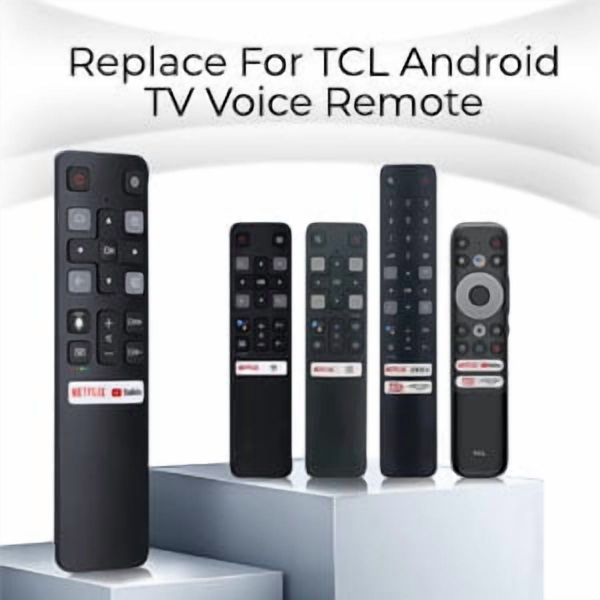 Replacement Voice Remote for TCL Android TV and TCL Google TV