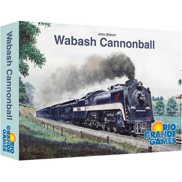 Wabash Cannonball Train Board Game
