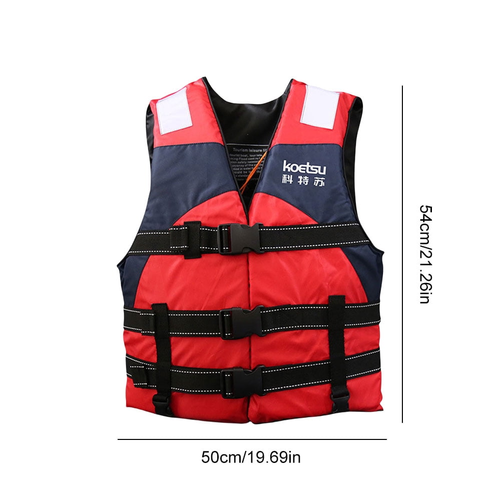 BLEEUS Portable Swim Swimming Life Vest Reflective Life Vest For Boating Fishing Water sports supplies