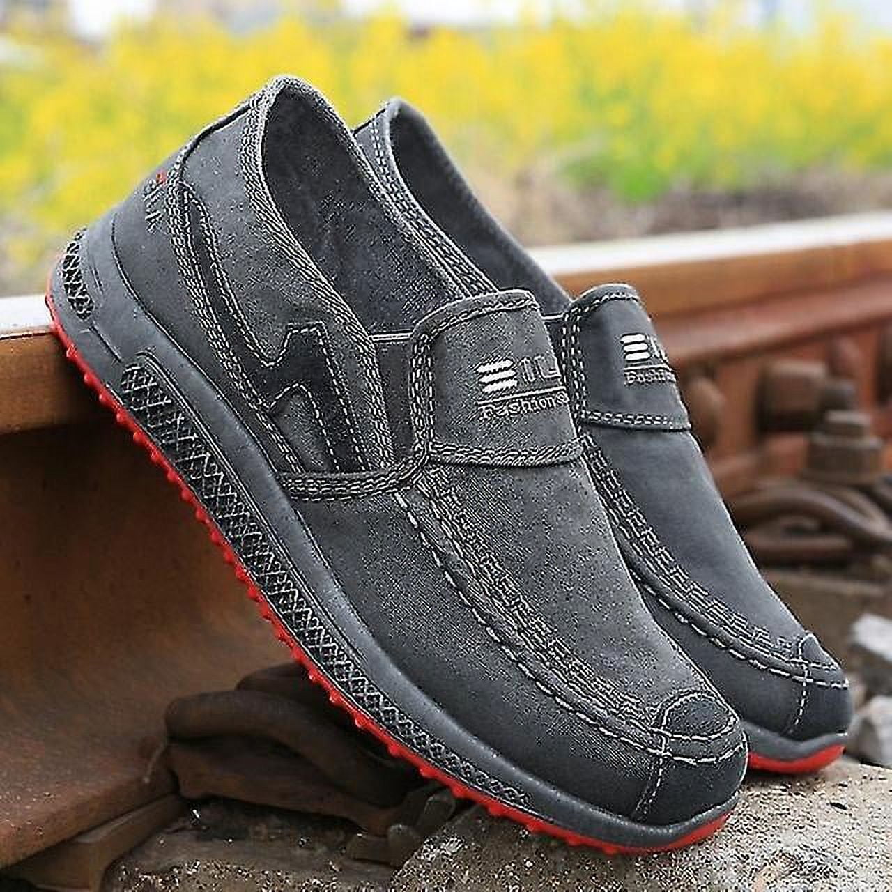 Men Sneakers Flat Men Canvas Shoes Denim Summer Shoes Breathable