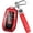 A-Red, variant on Key Fob Cover Compatible with Toyota Camry Venza Sienna Land Cruiser Highlander Tundra Corolla Prius 2021-2025 Keychain Case Holder Protector,A-Black