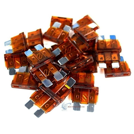 - 25 PCS 7.5 Amp ATC Fuse Blade Style Scosche 7.5A Automotive Car Truck