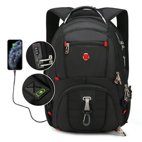 RivaCase 17" Laptop Backpack 8460, Black - Walmart.com
