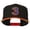 Neon Orange, variant on Arial Number 3 Embroidered Classic Two Tone Cap - Black Silver OSFM