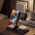 thumbnail image 5 of 3-in-1 Wireless Charger For IPhone17 16 15 14 13 12 11 X 8 IWatch AirPods Fast Charging Station Versatile Compatibility Easy To Use, 5 of 7