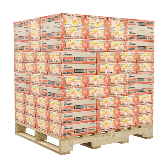 Maruchan Ramen Noodle Soup, Chicken Flavor Instant Noodles, 3 oz, 2880 Count Pallet