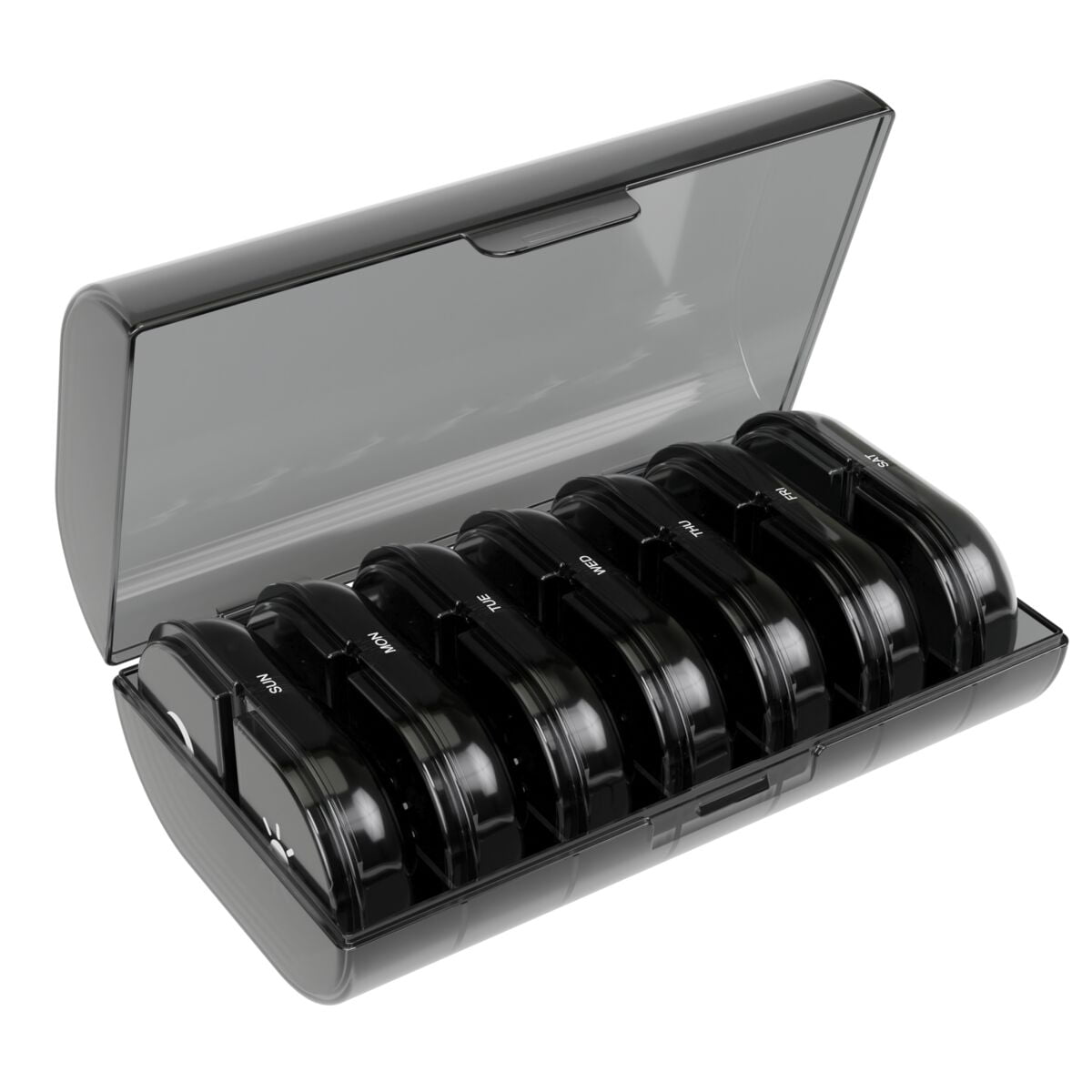 Ezy Dose Weekly AM/PM Pill Organizer with Removable Compartments