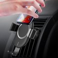 thumbnail image 1 of Soporte para teléfono móvil de coche, carga rápida inalámbrica, sensor inteligente, soporte para teléfono móvil de coche, cargador inalámbrico para coche, 1 of 4