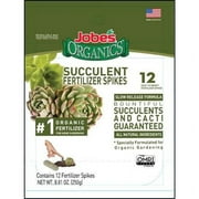 1 Pc, Jobe'S Organic Succulents 2-8-8 Plant Fertilizer 12 Pk