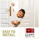 thumbnail image 3 of juego de cerradura de cerrojo universal para dormitorio, cerradura de puerta de madera para interior, cerradura de seguridad, cerradura antirrobo, práctico cerrojo de puerta, 3 of 8