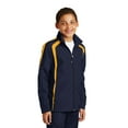 thumbnail image 4 of Sport-Tek Raglan Jacket (YST60) True Navy/Gold, XL, 4 of 6