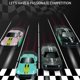 thumbnail image 5 of Remote Control Drift Car, 1:20 4WD Electric Toy Car 2.4G Rechargeable Racing Vehicle with Lights 2 Batteries Gifts for Kids Boys Girls, Silver, 5 of 5