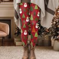thumbnail image 6 of mgoYE Christmas Leggings for Women Workout High Waisted Stretchy Soft Holiday Patterned Tights Workout Yoga Pants Women's Leggings L, 6 of 6