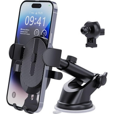 DIGITNOW Car Phone Holders for Your Car Mount Windshield  Universal Car Mount with Cup Base & Telescopic Arm
