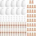 thumbnail image 1 of 100 Puntas de Corte de Plasma PT-31 Compatibles con CUT-45, CUT-50, CT-312, MIG205MP. Consumibles para Cortadora de Plasma con Soplete., 1 of 5