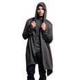 thumbnail image 6 of Victorious Long Length Drape Cape Cardigan Hoodie - Multiple Colors & Sizes, 6 of 8