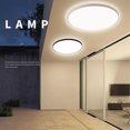 thumbnail image 3 of Modern Round LED Ceiling Light for Bedroom, Aisle, Balcony, Kitchen, and Bathroom - Moisture Proof, 3 of 4