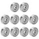 thumbnail image 4 of 10 Uds rodamientos de bolas de acero inoxidable piezas de rueda de patinaje sobre ruedas de alta velocidad de rotación S629Z, 4 of 8
