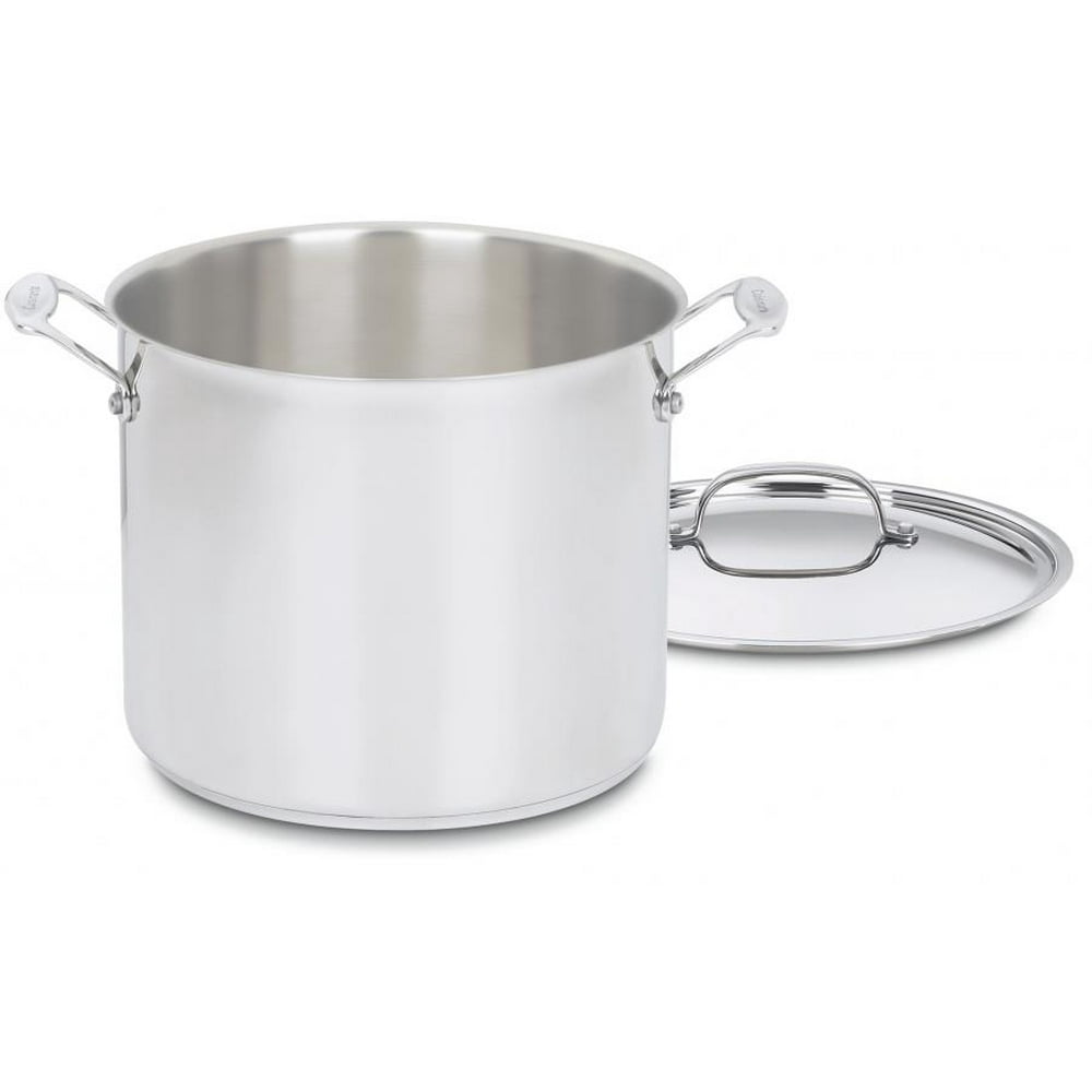Cuisinart Chef'S Classic Stainless Steel 12 Qt. Stockpot W/Cover ...