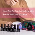 thumbnail image 6 of Beetles Uv Light for Nails Mini Nail Lamp Poly Nail Gel Curing Lamp Nail Gel UV Led Nail Lamp Nail Light for Gel Top Coat Poly Nail Gel Polish Manicure Tool, 6 of 6