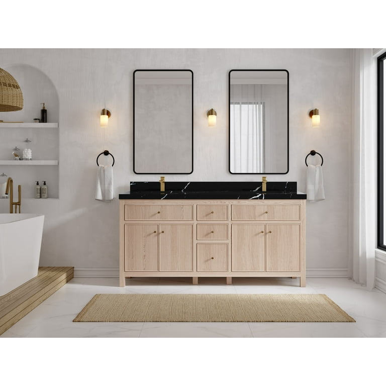 Unfinished Oak Bathroom Vanities