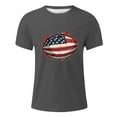 thumbnail image 4 of Men's Clothing Men's Fashion Rugby Print Short Breathable And Comfortable T Shirt Men Clothes Men Summer Fashion Tops Fitted Shirt Pack of Long Sleeve T Fitted Long Sleeve Tops Gray L, 4 of 4