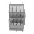 thumbnail image 1 of FESTFENDS Vertical Shoe Rack Grey Hanging Organizer with Closed Sides for Secure Shoe Storage, 1 of 8