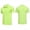 A1-Fluorescent Green, variant on Havenx Mens Polo Shirt Short Sleeve Collared 2-Button Shirt Performance Moisture Wicking Dry Fit Polo Shirt Work Business Athletic Casual Summer Top,Fluorescent Green 2XL