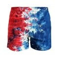 thumbnail image 7 of Brnmxoke Mens American Flag Stars Stripes Swim Trunks No Mesh Quick Dry Board Shorts Breathable Surf Beach Shorts Swimwear Bathing Suits Multicolor,XXXXXL, 7 of 7
