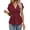 Claret, variant on Ruffle Peplum Top Wrap V Neck Peplum Tops Short Sleeve Ruched Ruffle Dressy Blouses for Office Work