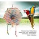 thumbnail image 5 of Juguetes para pájaros, juguetes hexagonales para triturar forrajeo de pájaros, juguetes divertidos y seguros para masticar pájaros, accesorios para jaulas de pájaros para periquitos, cacatúa, 5 of 5