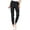 Black, variant on Medichic Mini Marilyn Leah Elastic Waist Cargo Jogger Scrub Pants