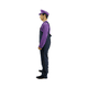 thumbnail image 4 of Disfraz Waluigi Plomero Morado FX Costumes para Adulto Hombre Talla Chica, 4 of 6