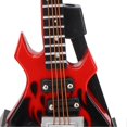 thumbnail image 5 of Bass Model Miniature Wooden Simulation Guitar Model Musical Instrument OrnamentsRed, 5 of 5