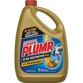 liquid plumr strength pro clog acid destroyer sulfuric drain plus cleaner lightning ounces oz target walmart cleaning buffered cleaners bathroom