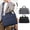Gray, variant on 15.6 inch Laptop Computer Shoulder Bag Carrying Case, Water-Repellent Fabric Briefcase, Lightweight , Business Casual or School