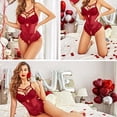 thumbnail image 2 of Europa y los Estados Unidos sexy cuerpo moldeador cadera abierta encaje body lencería sexy burla, 2 of 6