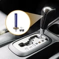 thumbnail image 3 of 1 Set 26cm Universal Shift Knob - Car Gear Shifter Knob with 4 Adapter for Automatic and Manual Vehicle - Aluminum Alloy Iron Blue White, 3 of 6
