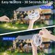 thumbnail image 4 of Luces de Cadena para Camping Moobibear 10m 100 LED RGB Rugby USB, 4 of 9