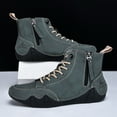 thumbnail image 6 of Chenyee Mens Vintage Suede Ankle Boots Outdoor Non Slip Work Shoes Comfortable Slip On Sneakers, 6 of 7