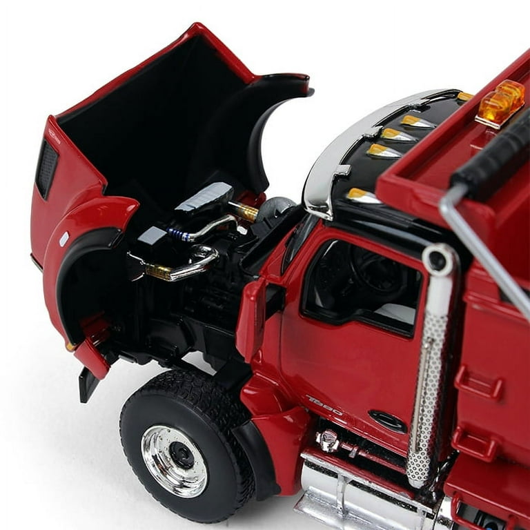 Kenworth T880 Tandem Axle Dump Truck Red 1/50 Diecast Model