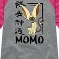 thumbnail image 3 of Avatar - The Last Airbender - Momo Cute - Youth Girls Raglan Graphic T-Shirt, 3 of 5